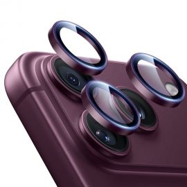 Tamsiai bordo apsauginis kameros stiklas telefonui Apple Iphone 18 Pro / 18 Pro Max "ESR ARMORITE CAMERA PROTECTOR"