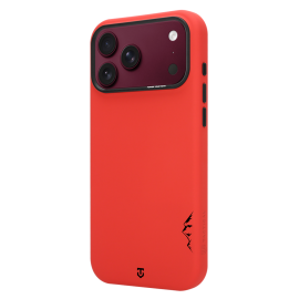 Raudonas dėklas Tactical MagForce Velvet Smoothie 2.0 telefonui Apple iPhone 17 Pro / 18 Pro