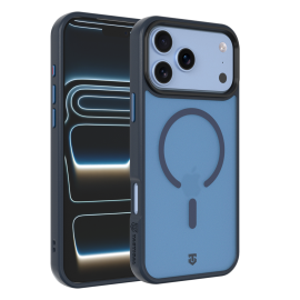 Tamsiai mėlynas dėklas Apple Iphone 17 Pro / 18 Pro "Tactical MagForce Hypersand "