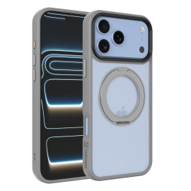 Šviesiai pilkas dėklas Apple Iphone 17 Pro / 18 Pro "Tactical MagForce Hyperstand"