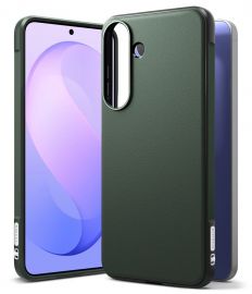 Tamsiai žalias dėklas Samsung Galaxy S26 FE "Ringke Onyx"
