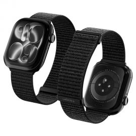 Juoda apyrankė APPLE WATCH 8 / 9 / 10 / 11 / 12 / SE / ULTRA (44 / 45 / 46 / 49 MM) "SPIGEN WBF01 BAND"