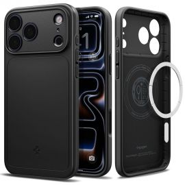 Juodas dėklas Apple Iphone 17 Pro Max / 18 Pro Max "Spigen Thin Fit Mag Magsafe"