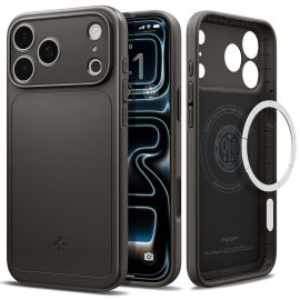 Pilkas dėklas Apple Iphone 17 Pro Max / 18 Pro Max "Spigen Thin Fit Mag Magsafe"