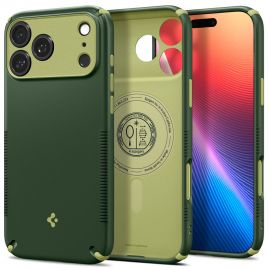 Žalias dėklas Apple Iphone 17 Pro Max / 18 Pro Max "Spigen Nano Pop Hybrid Mag Magsafe"