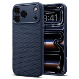 Tamsiai mėlynas dėklas Apple Iphone 17 Pro Max / 18 Pro Max "Spigen Liquid Air"