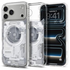 Baltas zero one dėklas Apple Iphone 17 Pro Max / 18 Pro Max "Spigen Ultra Hybrid Magsafe"