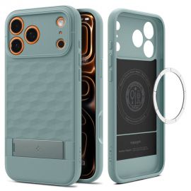 Žalsvas dėklas Apple Iphone 17 Pro / 18 Pro "Spigen Parallax ”S” Mag Magsafe"