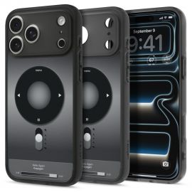 Juodas dėklas Apple Iphone 17 Pro / 18 Pro "Spigen Ultra Hybrid Magsafe"