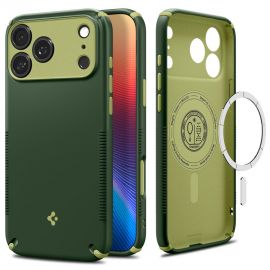 Žalias dėklas Apple Iphone 17 Pro / 18 Pro "Spigen Nano Pop Hybrid Mag Magsafe"