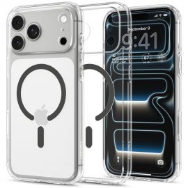 Skaidrus-grafiti dėklas Apple Iphone 17 Pro / 18 Pro "Spigen Ultra Hybrid Magsafe"