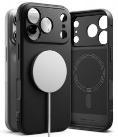 Juodas dėklas Apple Iphone 17 Pro Max / 18 Pro Max "Ringke Onyx Magnetic Magsafe"