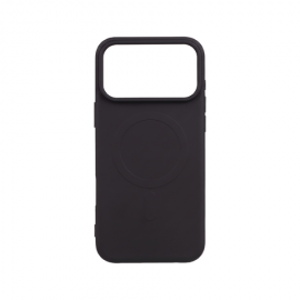 Juodas dėklas telefonui Apple iPhone 17 Pro / 18 Pro "OBAL:ME MagNetix Sculpt"