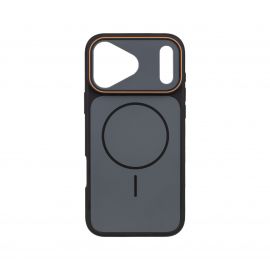 Juodas dėklas telefonui Apple iPhone 17 Pro / 18 Pro "OBAL:ME MagNetix Delta