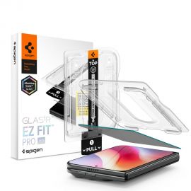 Privatumo apsauginis stikliukas Apple Iphone Duo "SPIGEN GLAS.TR "EZ FIT PRO AC” HD"