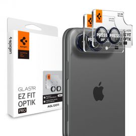Sky apsauginis stiklas galiniai kamerai Apple Iphone Duo "Spigen Optik Ez Fit 2-Pack"