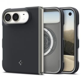 Juodas dėklas Apple Iphone Duo "Spigen Nano Pop Mag Magsafe"