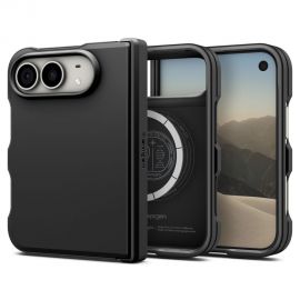 Juodas dėklas Apple Iphone Duo "Spigen Tough Armor Mag Magsafe"