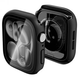 Juodas dėklas APPLE WATCH 10 / 11 (42 MM) "SPIGEN THIN FIT 360"