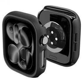 Juodas dėklas APPLE WATCH 12 (46 MM) "SPIGEN THIN FIT"