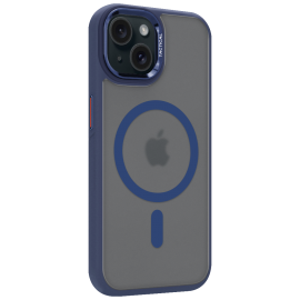 Tamsiai mėlynas dėklas Apple Iphone 15 "Tactical MagForce Hyperstealth 3.0"