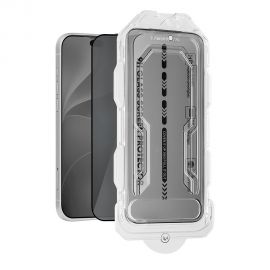 Privatumo apsauginis ekrano stikliukas su aplikatoriumi Apple iPhone 18 Pro Max "OBAL:ME Privacy 5D Glass Screen Protector"