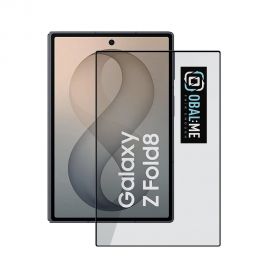 Juodas apsauginis ekrano stikliukas Samsung Galaxy Z Fold 8 "OBAL:ME 5D Glass Screen Protector"