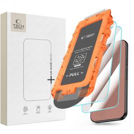 Skaidrus apsauginis stiklas telefonui GOOGLE PIXEL 9 / 9 PRO / 10 / 10 PRO / 11 / 11 PRO " Tech-Protect Quick Set +2-Pack"