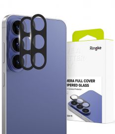Juodas apsauginis kameros stikliukas Samsung Galaxy  S26 FE "Ringke Camera Full Cover 2-Pack"