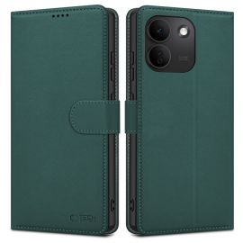 Žalias atverčiamas dėklas Xiaomi Redmi Note 17 Pro Max 5G "Tech-Protect Wallet"