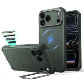 Žalias dėklas Apple Iphone 17 Pro / 18 Pro "ESR CYBER TOUGH KICKSTAND MAGSAFE"