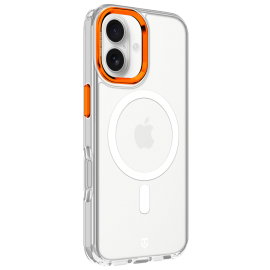Oranžinis dėklas Tactical MagForce 2.0 telefonui Apple Iphone 17