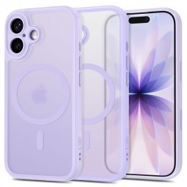 Levandų matinis dėklas Apple Iphone 17 "Tech-Protect Magpeak Magsafe CC"