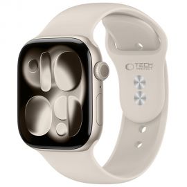 Starlight silikoninė apyrankė Apple Watch 8 / 9 / 10 / 11 / 12 / SE / Ultra (44 / 45 / 46 / 49MM) "Tech-Protect Silicone"