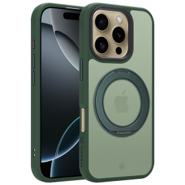 Tamsiai žalias dėklas Apple Iphone 16 Pro "Tactical MagForce Hyperstand"