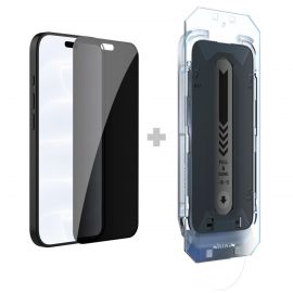 Juodas apsauginis ekrano stikliukas Apple iPhone 18 Pro Max "Nillkin Tempered Glass 0.25mm Guardian 2.5D"