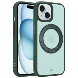 Tamsiai žalias dėklas Apple Iphone 15 "Tactical MagForce Hyperstand