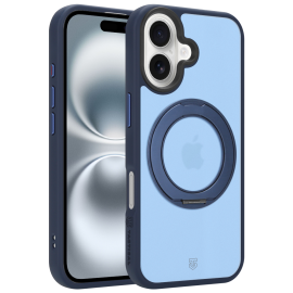 Tamsiai mėlynas dėklas Apple Iphone 16 "Tactical MagForce Hyperstand