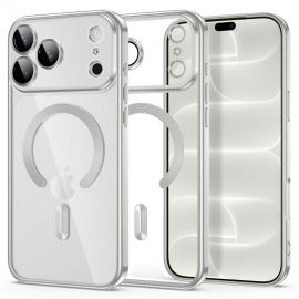 Sidabrinis dėklas Apple Iphone 17 Pro / 18 Pro "Tech-Protect Magflex Magsafe"