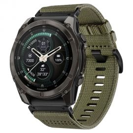 Žalia apyrankė GARMIN FENIX 5X / 5X PLUS / 6X / 6X PRO / 7X / 8 / 8 PRO / 9 / 9 PRO (47 MM) "Tech-Protect Nylon Classic"