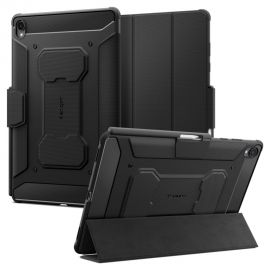 Juodas matinis dėklas Samsung Galaxy Tab S12 Plus 12.6 X840 / X846B "SPIGEN RUGGED ARMOR"