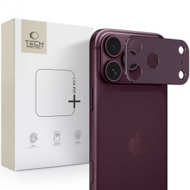 Burgundy galinės kameros apsauga Apple Iphone 18 Pro Max "Tech-Protect Camalloy Fit+"