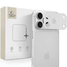 Sidabrinės galinės kameros apsauga Apple Iphone 18 Pro "Tech-Protect Camalloy Fit+"