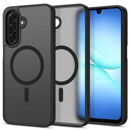 Juodas dėklas telefonui Samsung Galaxy A16 / A17 / A18 / A26 4G / 5G "Tech-Protect Basicmag Magsafe"