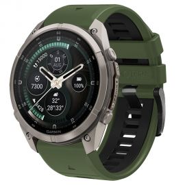 Žalia-juoda apyrankė GARMIN FENIX 5X / 5X PLUS / 6X / 6X PRO / 7X / 8 / 8 PRO / 9 / 9 PRO (47 MM) "Tech-Protect Iconband Pro"