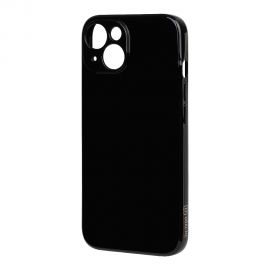 Juodas dėklas telefonui Apple iPhone 15 "OBAL:ME Glossy"