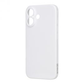 Baltas dėklas telefonui Apple iPhone 16 "OBAL:ME Glossy"