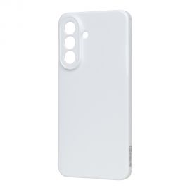 Baltas dėklas telefonui Samsung Galaxy A57 5G "OBAL:ME Glossy"