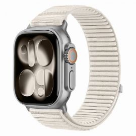Starlight apyrankė Apple Watch 8 / 9 / 10 / 11 / 12 / SE / Ultra (44 / 45 / 46 / 49MM) "Tech-Protect Nylonloop"