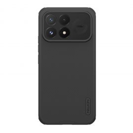 Juodas dėklas Nillkin Super Frosted PRO Magnetic telefonui Xiaomi Poco F9 Pro